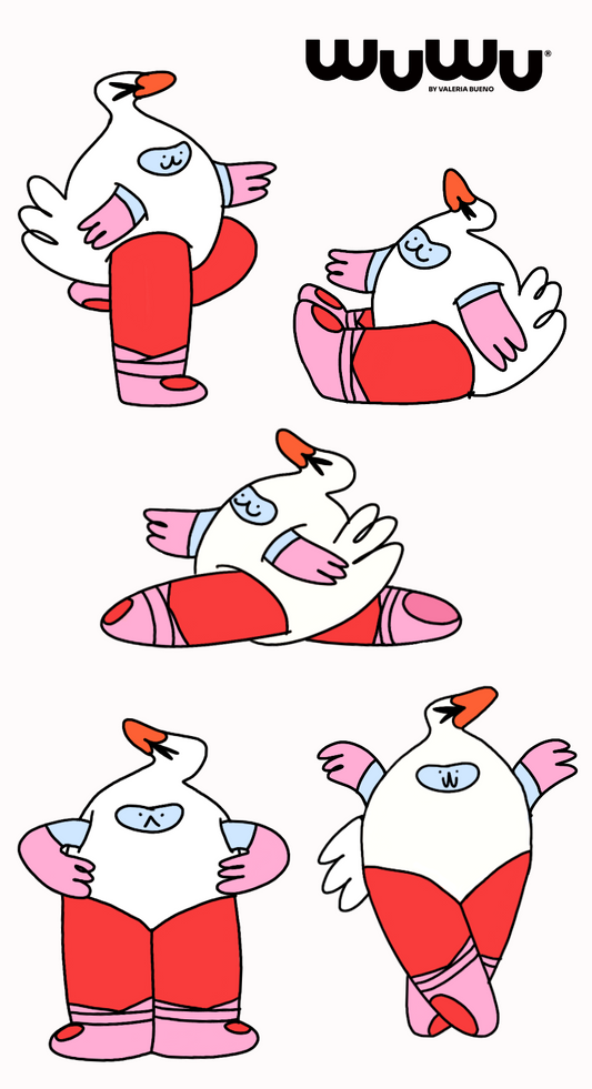 Wuwu Sticker Mail: April