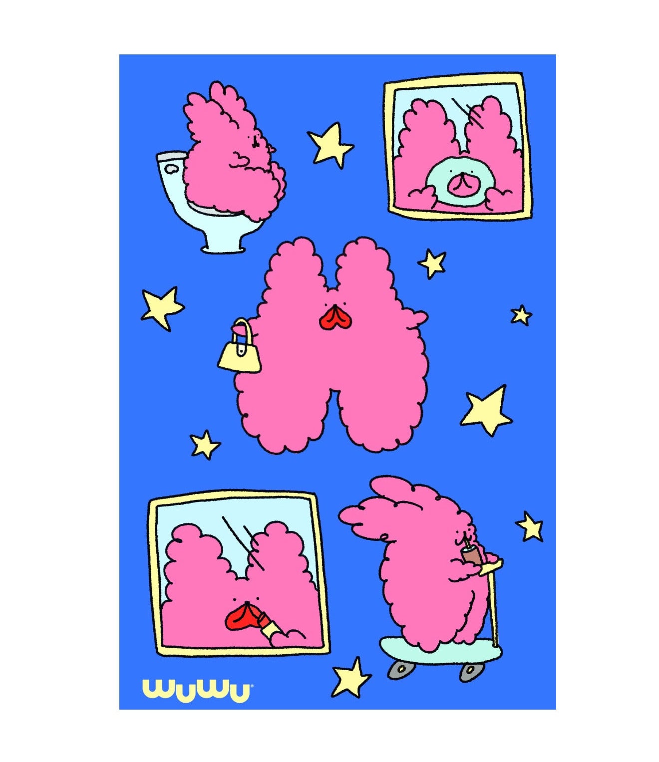 Wuwu Sticker Club: August