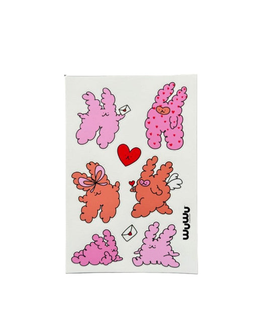 Dream of love ❤︎⁠ Sticker sheet