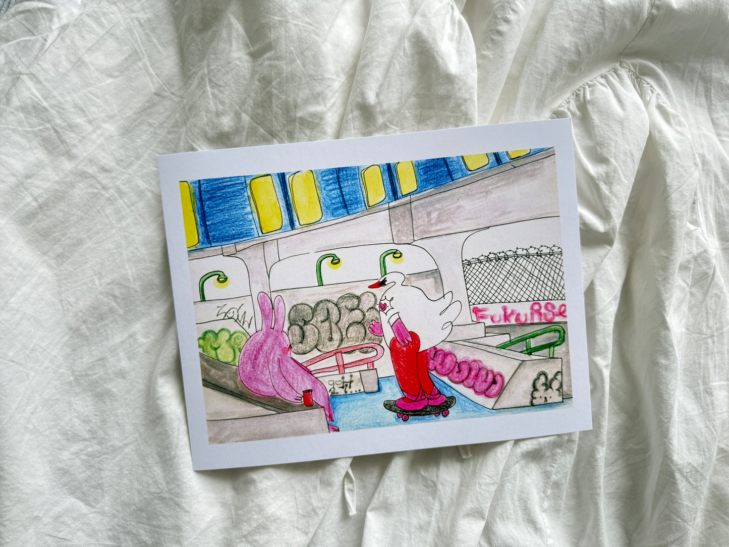 Swan street ☁︎ print ☁︎